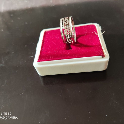 Silver 925 ring new, size 60