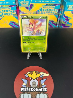 Pokemon Card Deerling 13/114 Black & White base set used