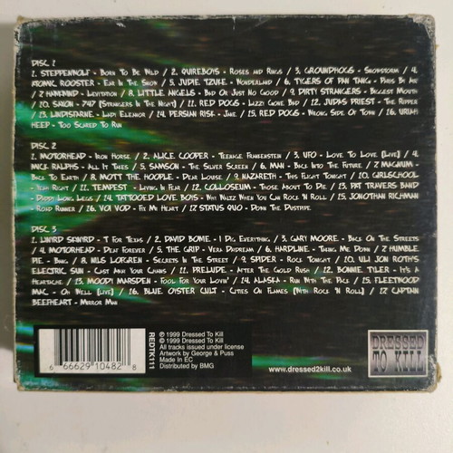 3CD Rock Mix used, metal genre