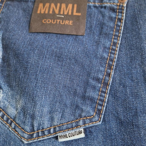 MNML men's slim fit jeans new, size 33, blue