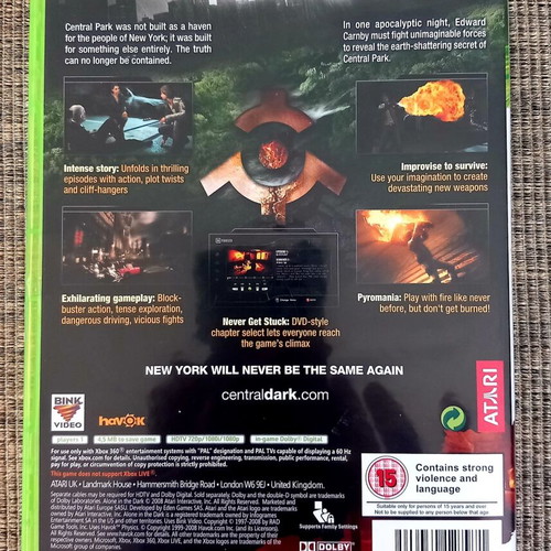 Alone in the Dark Xbox 360 used