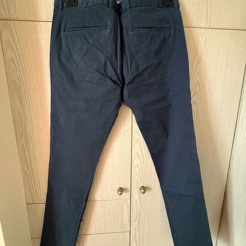 Men's blue chino pants slim fit like new