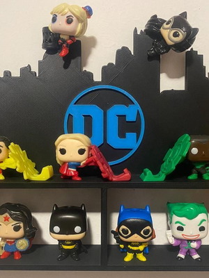 DC Kinder Joy FunkoPop Base new, 3D printed plastic PLA