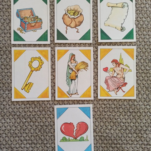 Tiletheatis cards new, pack of 7 rare 1994