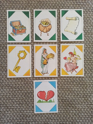 Tiletheatis cards new, pack of 7 rare 1994