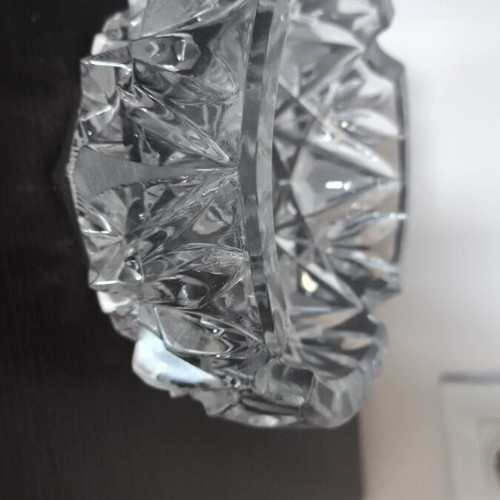 Crystal ashtray like new