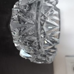 Crystal ashtray like new