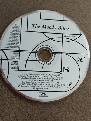 The Moody Blues CD compilation used