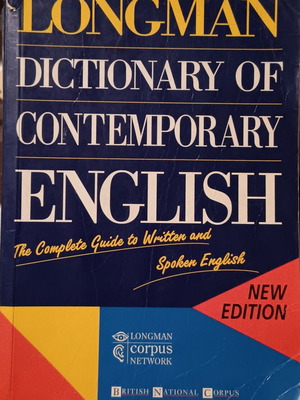 English dictionary used, large and complete