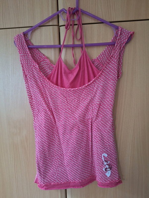 Y2K Pink Freesoul Top S/M like new