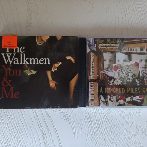 The Walkmen 2 CD albums used, "A hundred miles off" & "You & me"