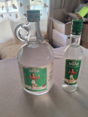 Mini Ouzo 1lt jug and 200ml bottle new, unopened