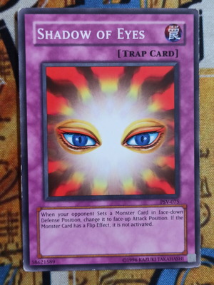 Shadow of Eyes Yu-Gi-Oh! κάρτα συνεχούς παγίδας