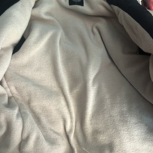 Touch jacket black size M like new, warm
