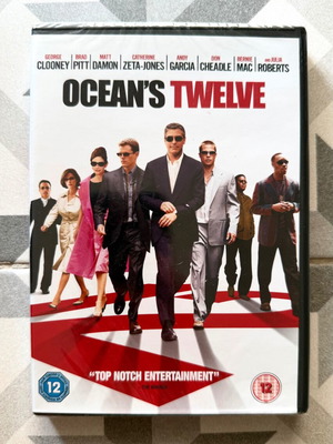 DVD Ocean's Twelve καινούργιο με αγγλικούς υπότιτλους, περιπέτεια