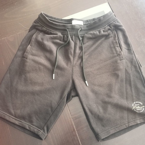 Rebase men's bermuda shorts like new, medium size, black and grey