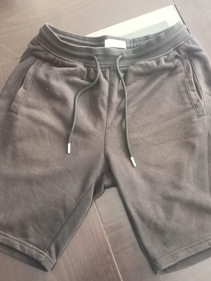Rebase men's bermuda shorts like new, medium size, black and grey