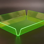Plexiglass Serving Trays Made in Greece, Food Grade Acrylic, New