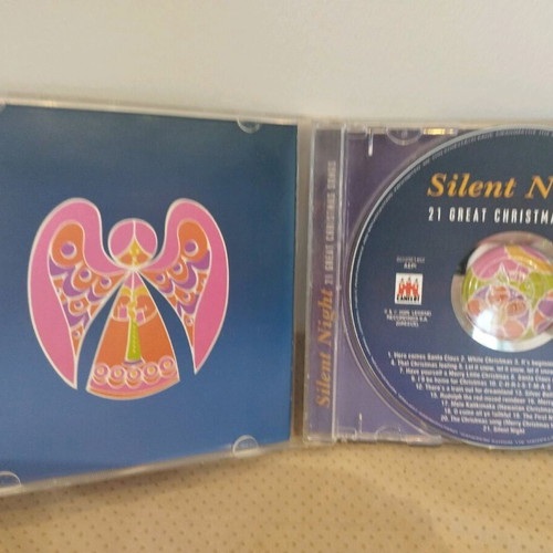 Silent Night 21 Great Christmas Songs CD like new, pop