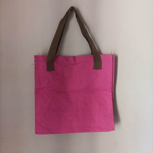 Set of seven multicolor bags including two blue backpacks and one black shoulder bag