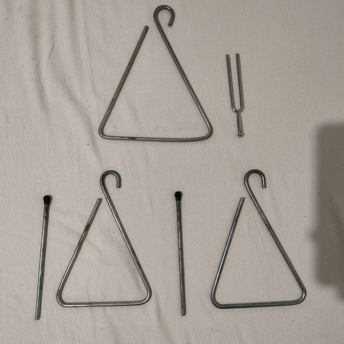 Triangles for carols used, pack