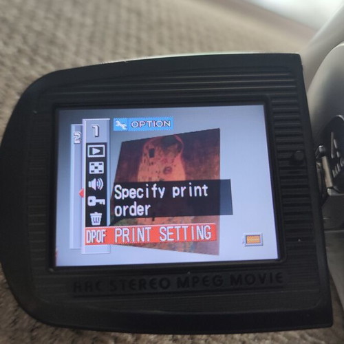 Sanyo Xacti Vintage Digital Camera 4MP with 60x Zoom and Accessories