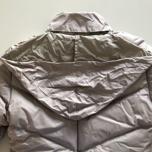 Puffer jacket waterproof new, size Small, beige