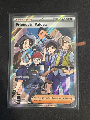 Friends in Paldea Pokemon TCG κάρτα σαν καινούργιο