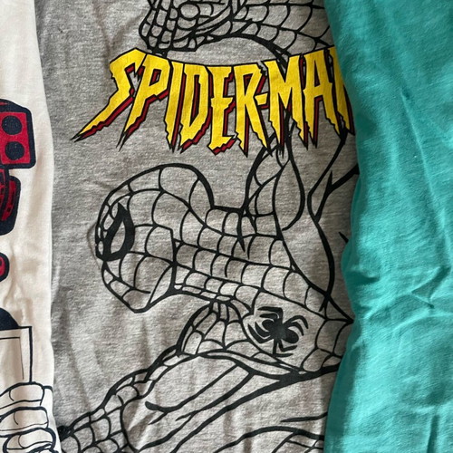 Set of 7 cotton t shirts for 3-4 years like new, Mothercare and H&M