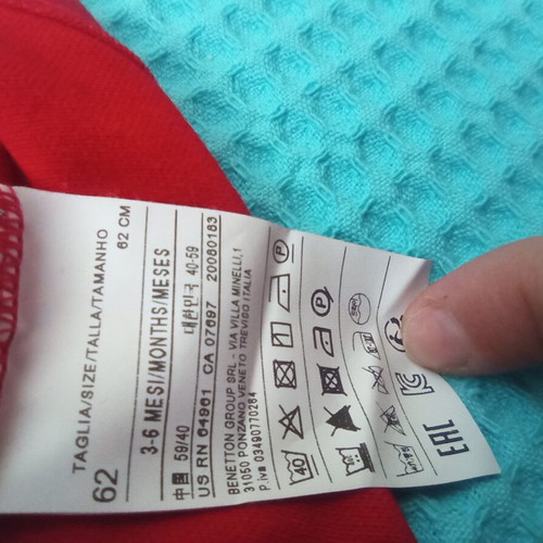 Baby clothing set 3-6 months, like new, Benetton polo and La Redoute jeans