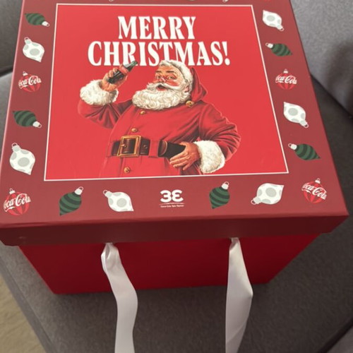 Coca Cola cardboard box new 29x29x26 cm