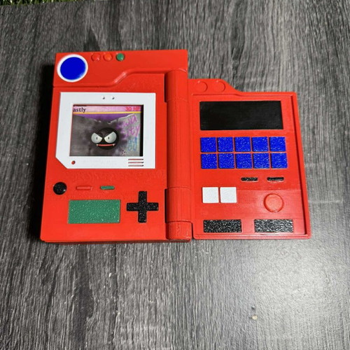 Pokedex Deck Box decorative custom made for 66 Pokemon cards