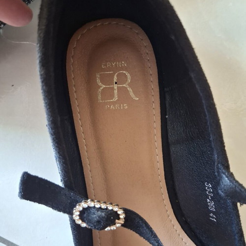 Ballerina shoes like new, size 40, black