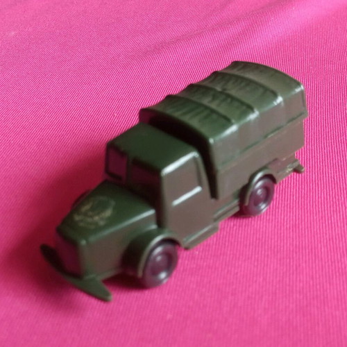 Miniature collectible military truck vintage used