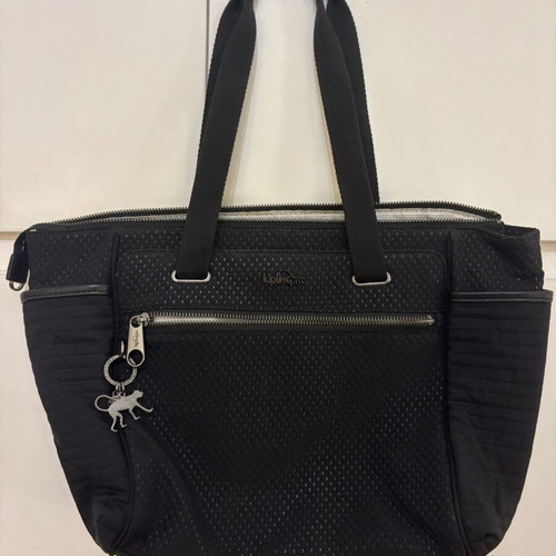 Kipling shoulder and handbag in black, new