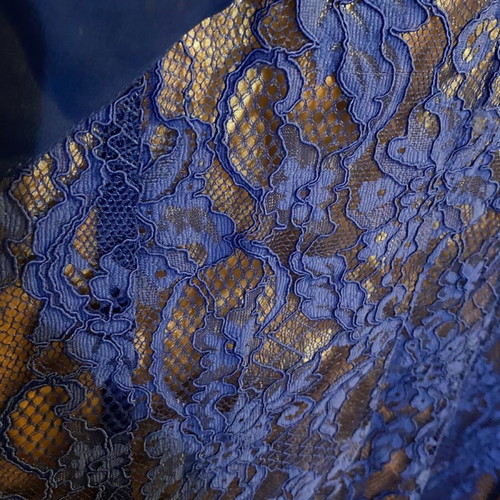 Opera House Luxury Blue Dress like new for Formal Events