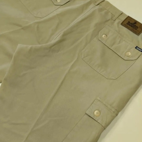 Vintage men's cargo pants Rodeo 3XL like new, light khaki