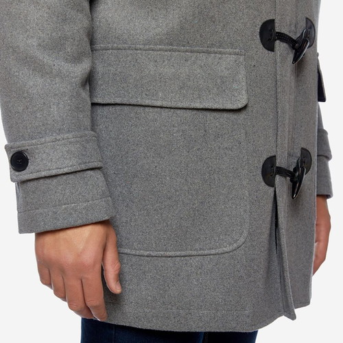 Sogo men's Montgomery coat grey new