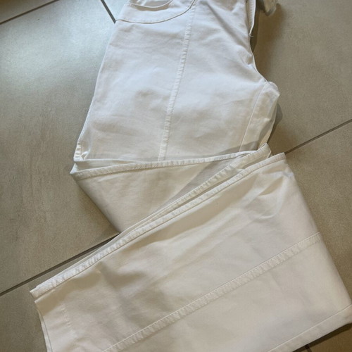 White summer pants like new, size S 36 8
