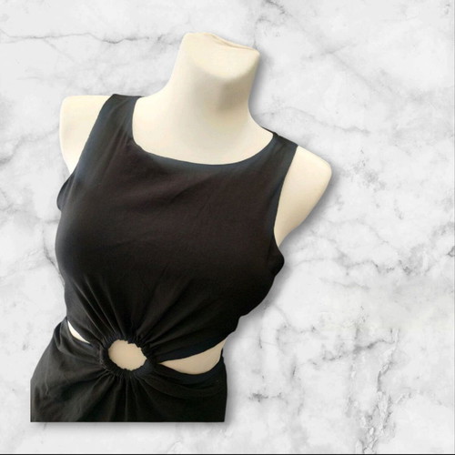 Zara summer mini dress black like new, size S