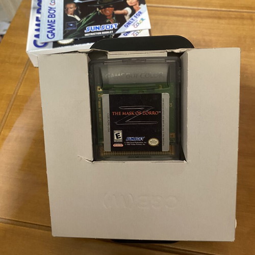 The Mask of Zorro Game Boy Color game
