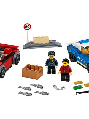 Lego City set 60242 Police Highway Arrest used