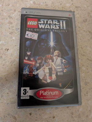 Lego Star Wars II The Original Trilogy PSP game used