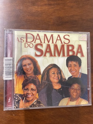 As Damas do Samba CD μεταχειρισμένο, ραγισμένο μπροστινό μέρος θήκης