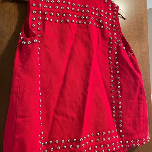 rock denim vest jacket