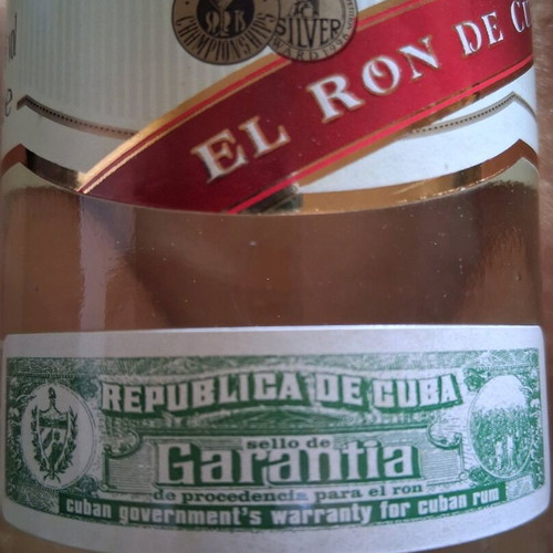 Havana Club White Rum collectible, sealed, 10 years old