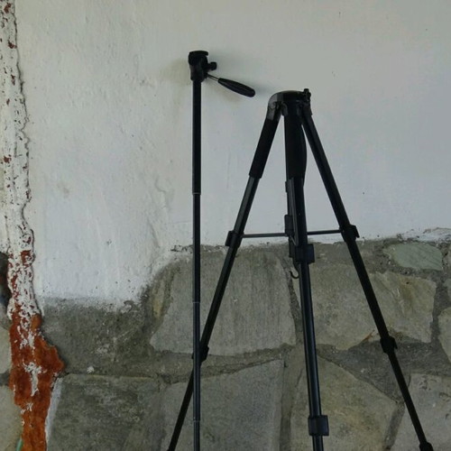 Sentio TR HYBRID 850 tripod and monopod used with case