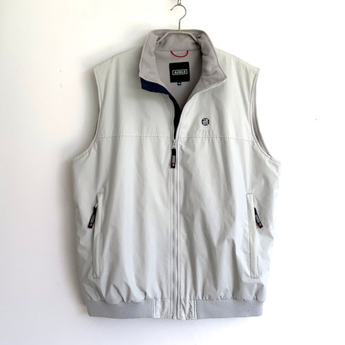 AIGLE Men's Sleeveless Jacket Vest Gray Like New Size XL