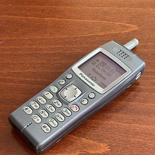 Panasonic GD-93 used phone with original charger and color display