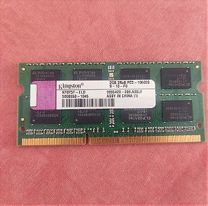 SODIMM DDR 3 10600S 2GB